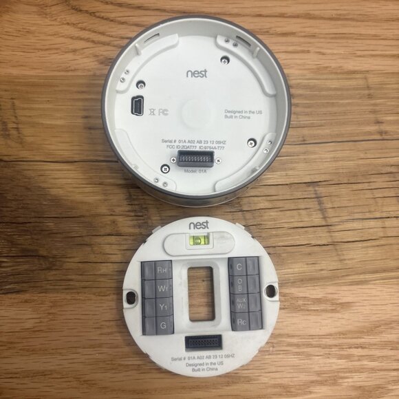 Nest 01AWi-Fi 1st Gen Learning Programmable Thermostat Tested Works - Picture 3 of 4